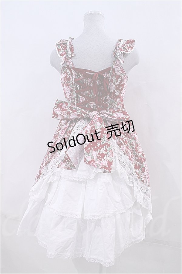 画像2: BABY,THE STARS SHINE BRIGHT  / シュガーブーケ〜永遠の乙女の憧れ〜ジャンパースカートII型 I-23-04-04-046i-1-OP-BA-L-HD-ZI-R (2)