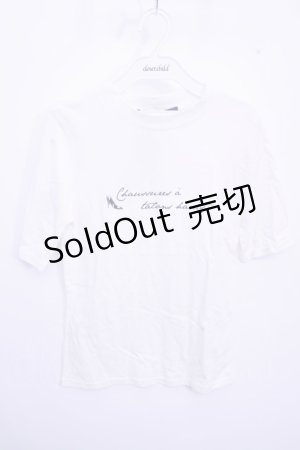 画像: 【SALE】an another angelus  / ロゴpt半袖Tシャツ Y-23-04-07-062-1-TO-CA-L-AS-ZT269