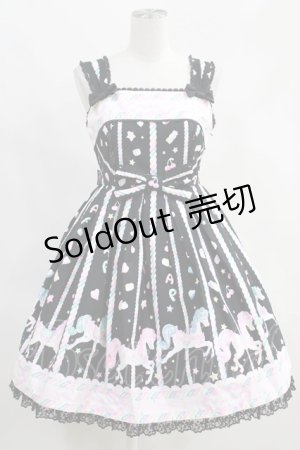 画像: Angelic Pretty  / Sugary Carnivalジャンパースカート&カチューシャセット H-23-04-14-1003h-1-OP-AP-L-SK-ZH.S