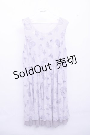 画像: axes femme  / 蝶柄ワンピース Y-23-04-21-102-1-OP-AX-L-SZ-ZT174