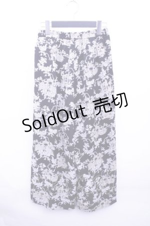 画像: 【SALE】axes femme  / オーナメント調柄ワイドパンツ Y-23-04-21-105-1-PA-AX-L-SZ-ZT134