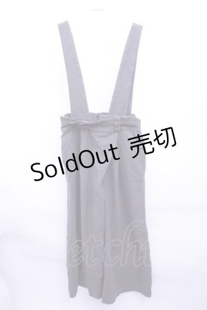 画像: 【SALE】axes femme  / サス付フリルウエストパンツ Y-23-04-21-106-1-PA-AX-L-SZ-ZT105