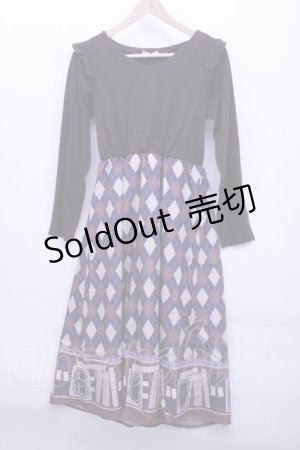 画像: 【SALE】axes femme  / ドッキングワンピース Y-23-04-28-070-1-OP-AX-L-SZ-ZT210