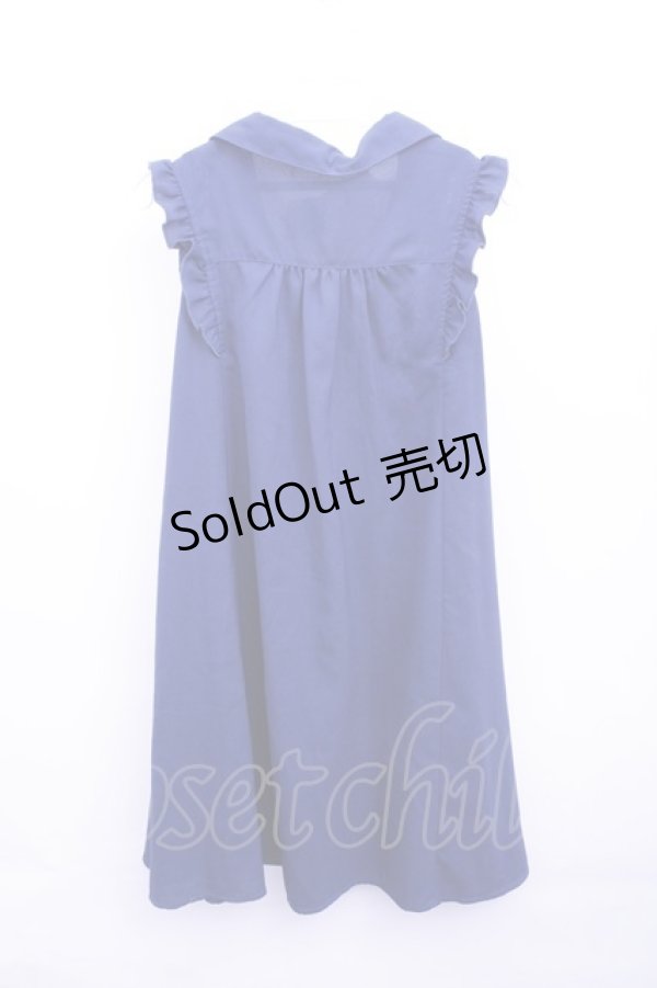 画像2: 【SALE】axes femme  / サイド編み上げノースリーブワンピース Y-23-04-30-063-1-OP-AX-L-SZ-ZT184 (2)