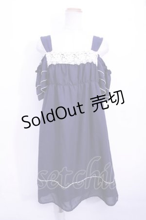 画像: 【SALE】axes femme  / オフショルワンピース Y-23-05-09-069-1-OP-AX-L-SZ-ZT055