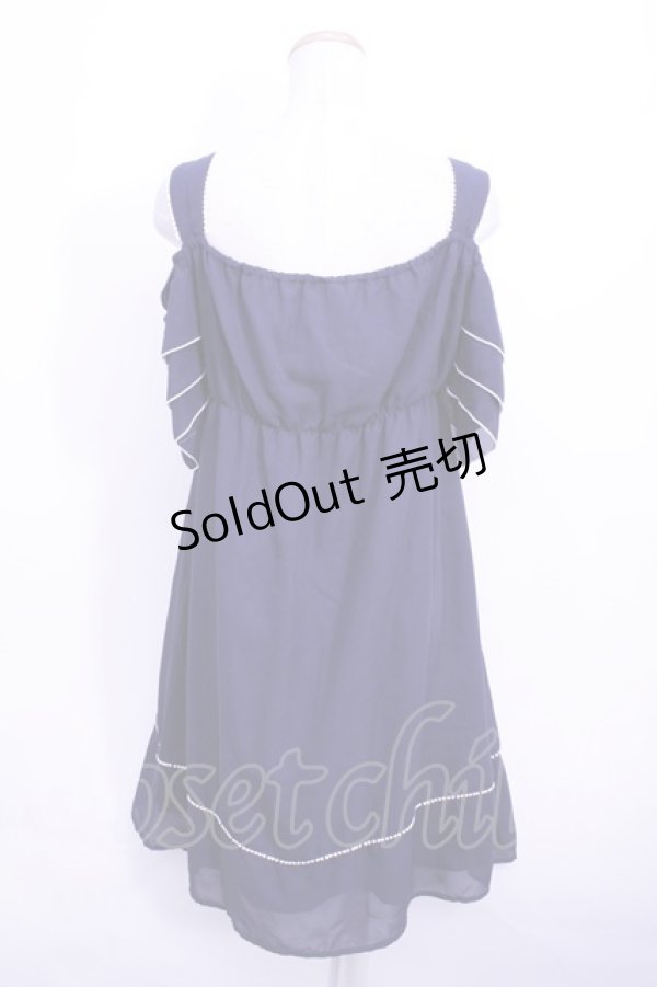 画像2: 【SALE】axes femme  / オフショルワンピース Y-23-05-09-069-1-OP-AX-L-SZ-ZT055 (2)