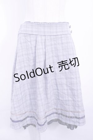 画像: 【SALE】axes femme POETIQUE  / バックフリルスカート Y-23-05-09-113-1-SK-AX-L-SZ-ZT193