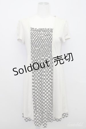 画像: LOLITAその他(お買取対象外)  / ドット&重ね着風ワンピース I-23-05-12-4031-1-OP-LO-L-HD-ZT262