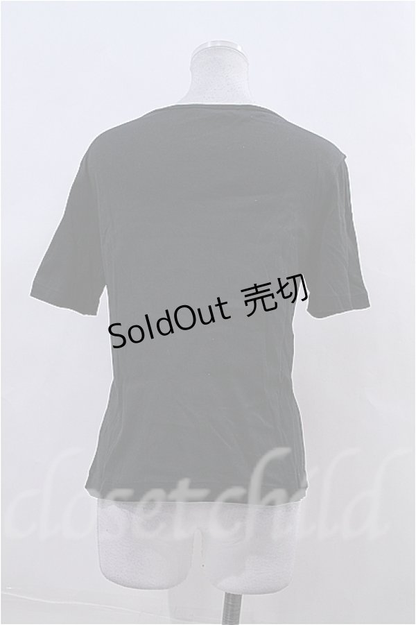 画像2: 【SALE】INGEBORG  / ロゴ刺繍Tシャツ I-23-5-20-61-LO-TO-HD-ZT248 (2)