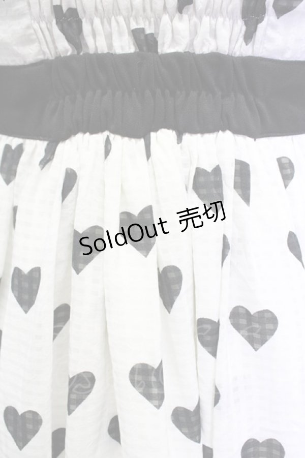 画像3: 【SALE】Honey Bunch  / ハートシフォンワンピース I-23-05-27-4006-1-OP-LO-L-HD-ZT114 (3)