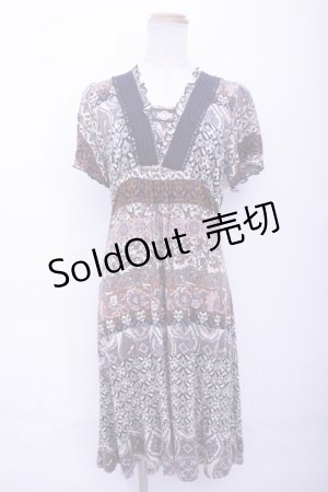 画像: 【SALE】Ozz onese  / ペイズリー総柄チュニック Y-23-5-28-76-OO-OP-SZ-ZT111