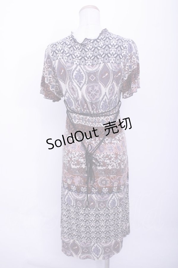 画像2: 【SALE】Ozz onese  / ペイズリー総柄チュニック Y-23-5-28-76-OO-OP-SZ-ZT111 (2)