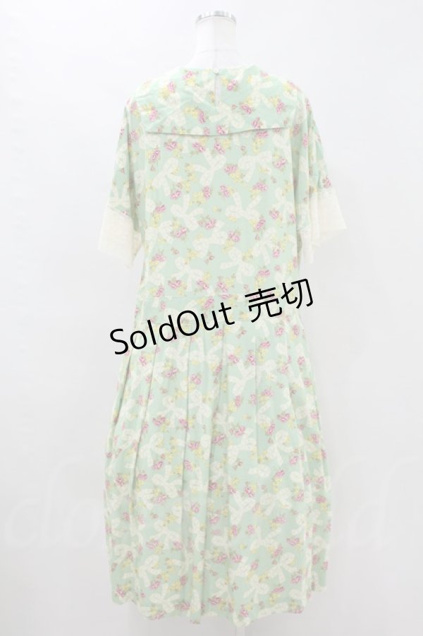 画像2: Jane Marple Dans Le Saｌon  / Granny’s ribbon マリンカラードレス H-23-06-18-1026h-1-OP-JM-L-KB-ZH-R (2)