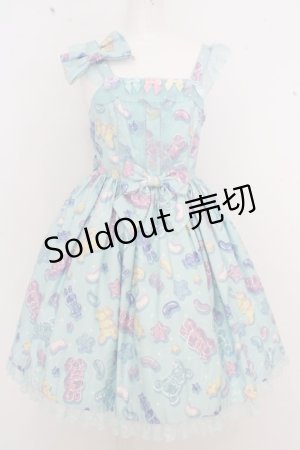 画像: Angelic Pretty / Jelly Candy Toysジャンパースカートセット O-23-06-28-001o-1-OP-AP-L-IG-OS-R