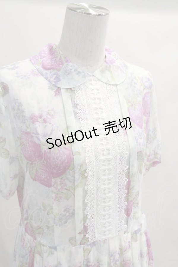 画像4: Jane Marple Dans Le Saｌon  / Strawberry season day dress H-23-06-29-2039h-1-OP-JM-L-KB-ZH (4)
