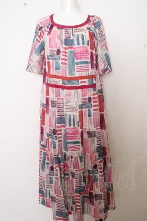 画像: Jane Marple / Constructed Stripes surf dress O-23-06-30-032-1-OP-JM-L-OW-ZT116