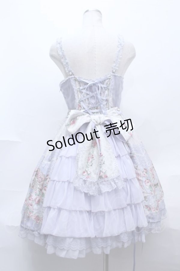 画像2: Angelic Pretty  / Belle Epoque Roseジャンパースカート S-23-07-06-020s-1-OP-AP-L-UT-ZS (2)