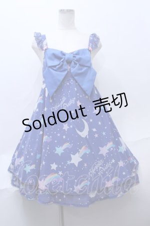 画像: Angelic Pretty  / Dream Skyジャンパースカート S-23-07-06-022s-1-OP-AP-L-AS-ZS-R