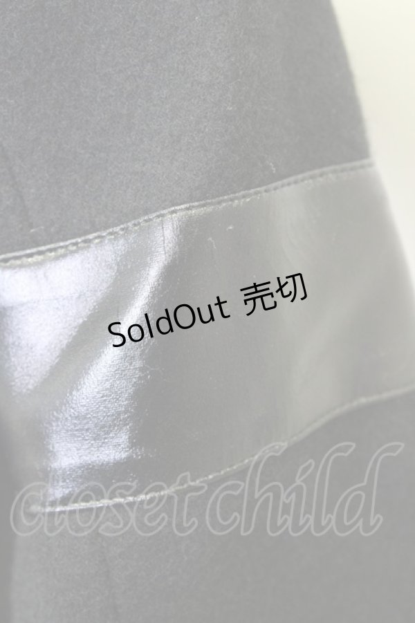 画像3: alice auaa  / エナメルパイピングコート T-23-07-08-4012-1-CO-AA-G-AS-ZT-C034-R.S (3)