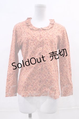 画像: PINK HOUSE  / いちごお花総柄カーディガン I-23-7-9-48-LO-TO-HD-ZT130