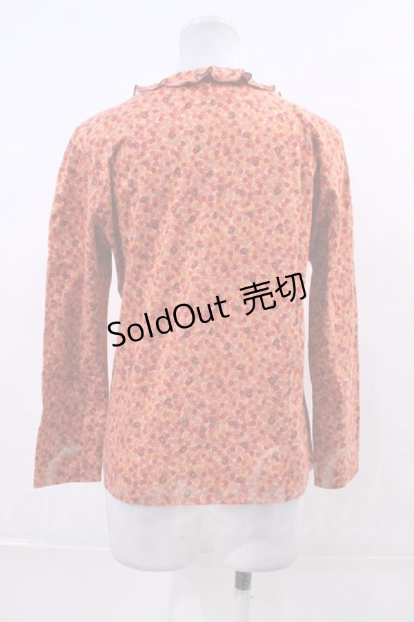 画像2: PINK HOUSE  / いちごお花総柄カーディガン I-23-7-9-48-LO-TO-HD-ZT130 (2)