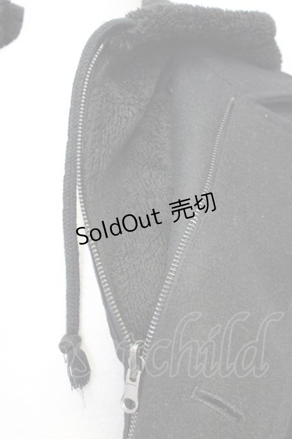 画像6: WORLD WIDE LOVE！(Rydia)  / フーテッドライナー付きメルトンショートコート (6)