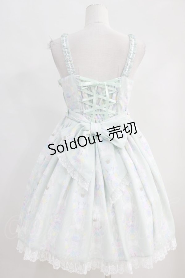 画像2: Angelic Pretty  / Wish me mell Whip Cream Princessジャンパースカート H-23-07-23-004h-1-OP-AP-L-NS-ZH-R (2)