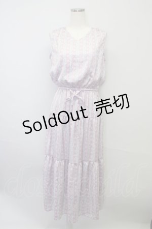 画像: axes femme  / らくちんノースリーブワンピース Y-23-07-27-4049-1-OP-AX-L-SZ-ZT101
