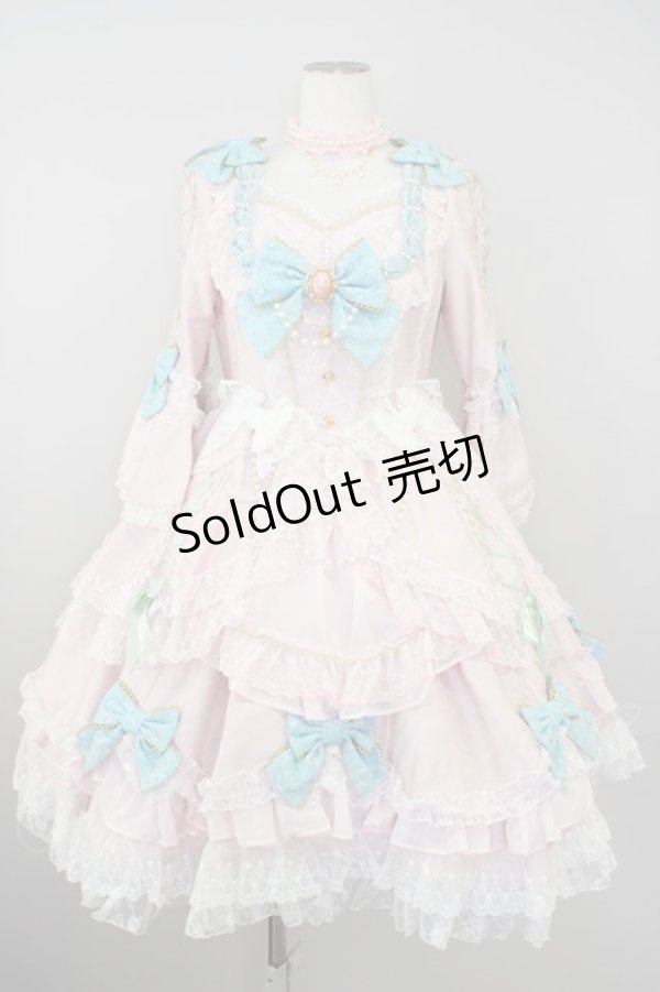 画像2: Angelic Pretty  / Cross Princess Dress Set I-23-07-29-4024i-1-OP-AP-L-HD-ZI-R (2)