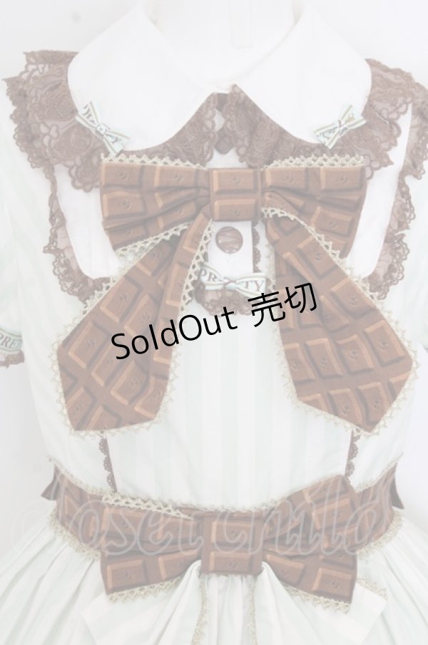 画像2: Angelic Pretty / Meltyチョコレートワンピース（2010年再販版） O-23-07-31-1003o-1-OP-AP-L-OW-OS (2)