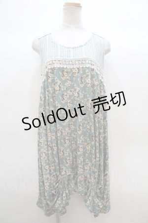 画像: axes femme  / 花柄ワンピース Y-23-08-04-093-1-OP-AX-L-SZ-ZT175