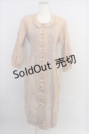 画像: PINK HOUSE  / 小花柄&チェックワンピース I-23-08-06-4024-1-OP-LO-L-HD-ZT141