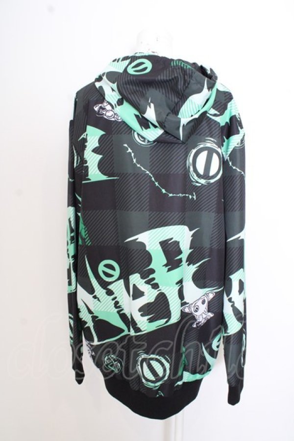 画像3: NieR Clothing / チェッカーナイロンフーディーパーカー O-23-08-06-091-1-TO-PU-P-YM-ZT119 (3)