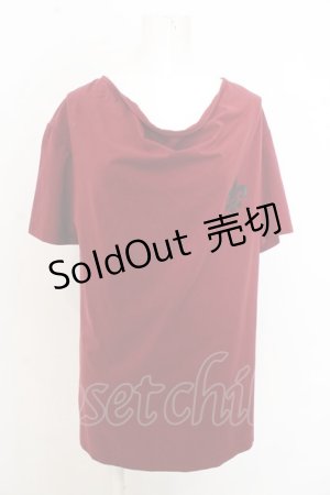 画像: NieR Clothing / リリードレープTシャツ O-23-08-06-098-1-TS-PU-P-YM-ZT003