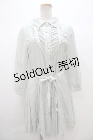画像: axes femme  / フレアシャツワンピース Y-23-08-10-090-1-OP-AX-L-SZ-ZT027