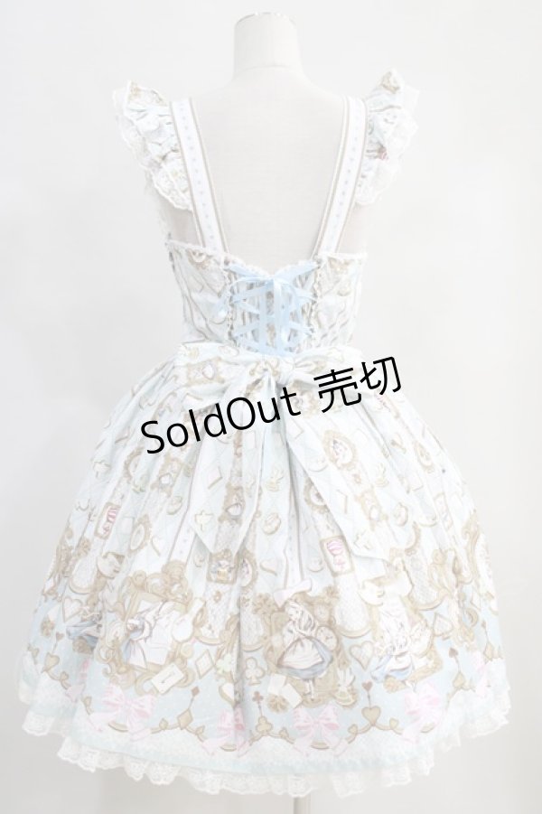 画像2: Angelic Pretty  / Disney x Angelic PrettyジャンパースカートSet(ALICE) H-23-08-11-005h-1-OP-AP-L-NS-ZH-R (2)