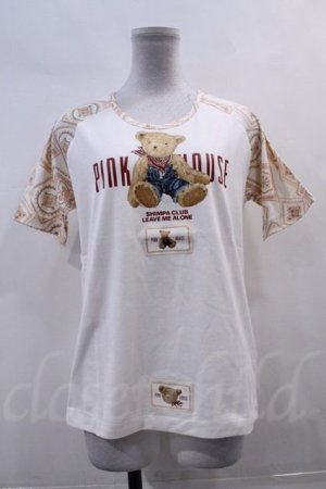 画像: PINK HOUSE  / スカーフラグラン&デニムくまTシャツ I-24-04-07-003i-1-TO-LO-L-HD-ZS