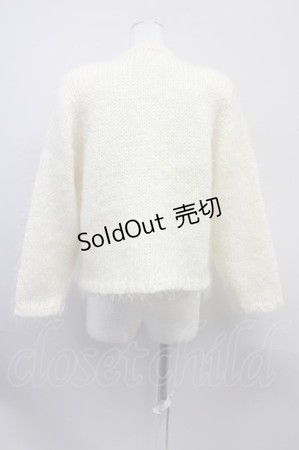 画像2: PINK HOUSE  / 2つリボン付きニットカーディガン I-23-08-11-4006-1-TO-LO-L-HD-ZT230 (2)