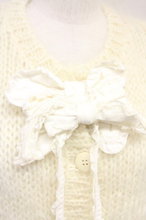 画像8: PINK HOUSE  / 2つリボン付きニットカーディガン I-23-08-11-4006-1-TO-LO-L-HD-ZT230 (8)