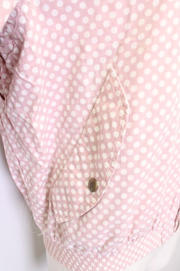画像6: PINK HOUSE  / ドット&国旗ブルゾン I-23-08-11-4013-1-JA-LO-L-HD-ZT189 (6)