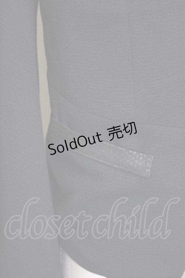 画像4: 【SALE】Qutie Frash  / 着物袖ジャケット O-23-08-14-4029-1-JA-QU-G-IG-ZT117 (4)