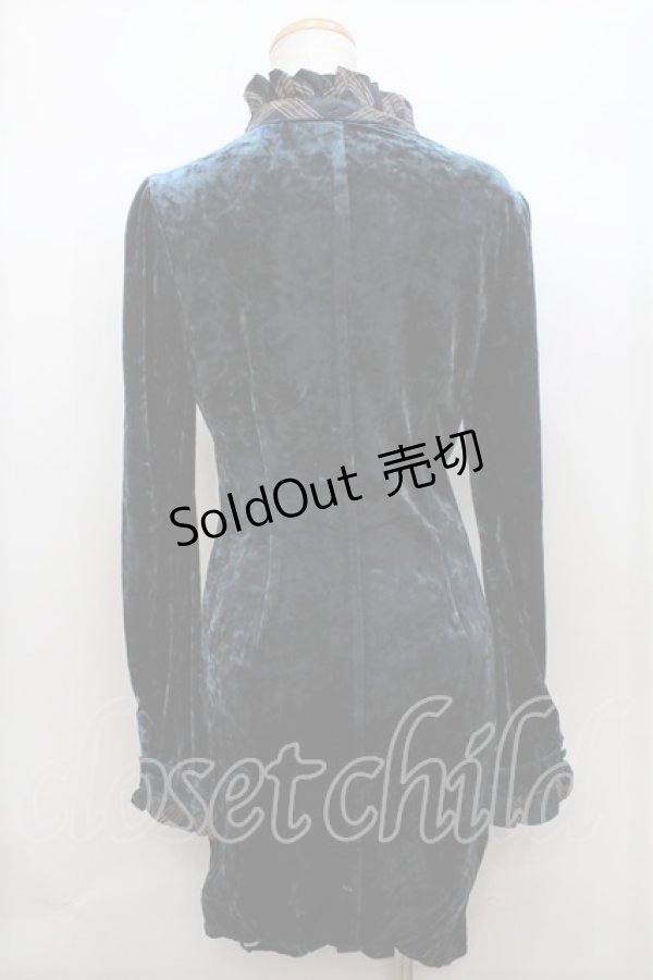 画像2: Hoshibako Works / デットストックベルベットブラウスワンピース Y-23-08-16-079-1-OP-LO-L-SZ-ZT367 (2)