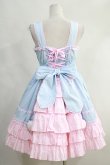 画像2: Angelic Pretty  / なかよしバニージャンパースカート H-23-08-17-016h-1-OP-AP-L-NS-ZH-R (2)