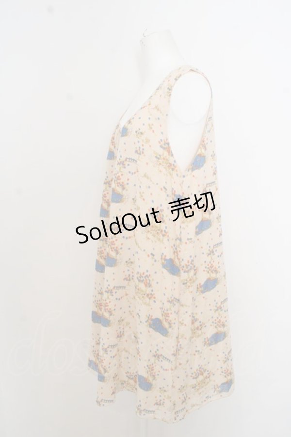 画像2: Franche Lippee / 風船柄ノースリーブワンピース O-23-08-20-103-1-OP-LO-L-IG-ZT052 (2)