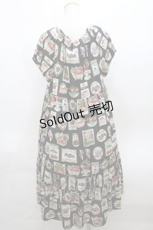 画像2: Jane Marple  / Cherry labelsドレス S-23-08-20-040s-1-OP-JM-L-AS-ZS-R (2)