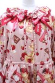 画像3: PINK HOUSE  / strawberry choco bearワンピース S-23-08-20-055s-1-OP-LO-L-AS-ZS (3)