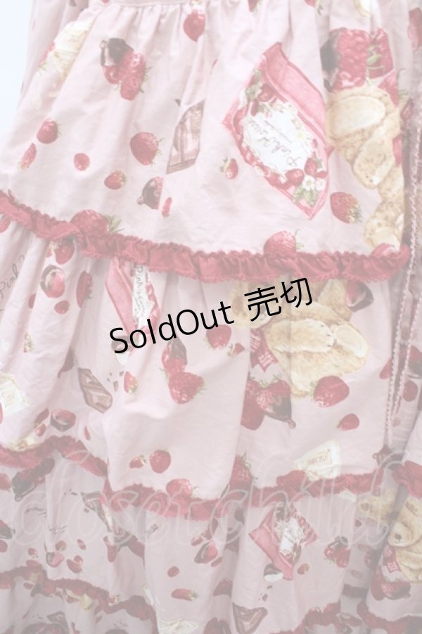 画像4: PINK HOUSE  / strawberry choco bearワンピース S-23-08-20-055s-1-OP-LO-L-AS-ZS (4)