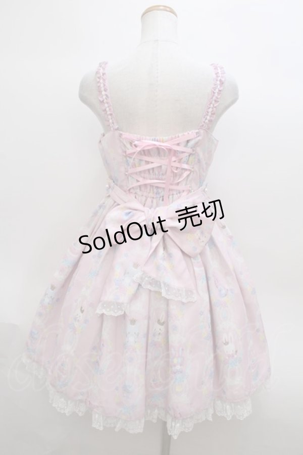 画像2: Angelic Pretty  / Wish me mell Whip Cream Princessジャンパースカート Y-23-08-20-067y-1-OP-AP-L-SZ-ZY-R (2)