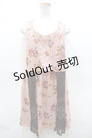 画像: axes femme / ニットブーケワンピース Y-23-08-20-088-1-OP-AX-L-SZ-ZT225