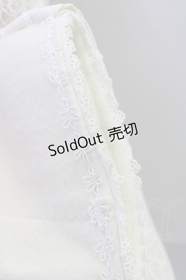 画像3: BABY,THE STARS SHINE BRIGHT  / Lady Beatriceロングコート(白) I-23-08-22-4013i-1-CO-BA-L-HD-ZY (3)